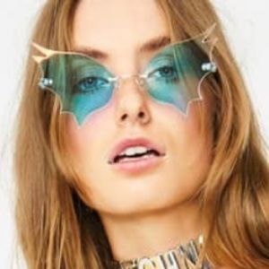 Iridescent Butterfly Glasses